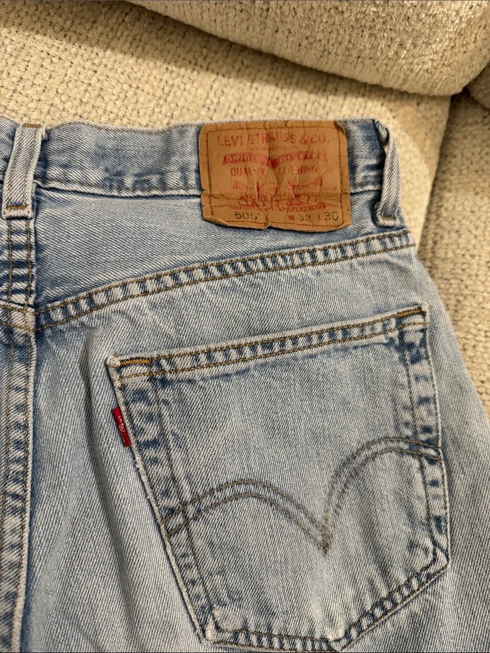 Levi's Light Blue Straight-Leg Men’s Jeans